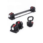 CK Spor Ayarlanabilir 19-20 kg Kettle Bell Dumbell Ağırlık Halter Set