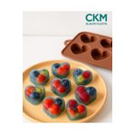 CKM silikon Silikon Kalpli Buz Kalıbı | Gıda Temasına Uygun, Pratik Kullanım 20 x 10 Silikon TR Kahve rengi Evet