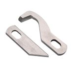 CKPSMS Marka -1set Overlock Üst ve Alt Bıçak #KP-19103 Singer Marka S14-68 S14-69 S14-77 S14-78 S14-79 S0230 S0235 Pfaff Marka Element 1450OL Necchi Marka OV234 uyumlu/Değiştirilebilir