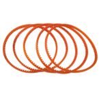 CKPSMS Marka - 5 Parça Dikiş Makinesi Motor Kemerleri Çevre 15-3/4 inç (400 mm) ve Genişlik sadece 1/4 inç (6 mm) Çekimli/Singer Marka Ev Dikiş Makineleri için Uyumlu / Yedek Parça