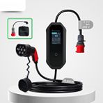 Cks Enerji Taşınabilir Şarj Cihazı 11 Kw 3p-16a Tip-2 5x16a Fiş 380v Ac Ev Tipi Dönüştürücü Kablo Ve Taşıma Çantası Hediyeli ( 10 Metre Kablo)