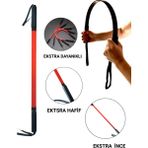CKSpor 20 kg Yeni Nesil Kol Egzersiz Alet 75 cm Bükbük Göğüs Yayı Vücut Geliştirme Aleti CKS105 - Kırmızı