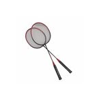 CKSpor Badminton Raketi Beyaz Kırmızı Siyah
