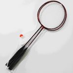 CKSpor badminton seti 2 raket 3 top bordo 0
