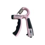 CKSpor Sayaçlı El Yayı 5-60 kg Ayarlanabilir El Bilek Güçlendirme Spor Aleti Pembe Renkli Ergonomik Tasarım