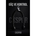CKSpor Triceps Halatı, Dayanıklı Fitness ve Ağırlık Antrenman Aparatı, Siyah, CKS-43