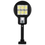 CL-182-6 Hareket Sensörlü 48 Cob Ledli Solar Sokak Lambası - Renkli