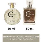 Clé D'amour Beauty Of Life Audacious Pleasures - 2 Li Kadın Erkek Parfüm Seti 50 ml - Vegan