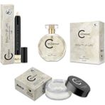 Clé D'amour Beauty Of Life (MİSKLİ/ÇİÇEKSİ) Women - 3 Lü Kadın Parfüm Seti 100 ml - Vegan