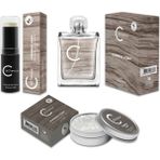 Clé D'amour Powerful Scent (TURUNÇGİL/BAHARAT) Men - 3 Lü Erkek Parfüm Seti 50 ml - Vegan