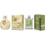 Clé D'amour Symbol Of Love + Strong Man - 2 Li Kadın Erkek Parfüm Seti 50 Ml - Vegan