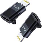 Cl2 Lightning ≥ USB C Şarj ve Data Aktarım Destekli Kulaklık Adaptörü Dönüştürücü, 2 Ad