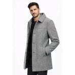 Claassics Men Erkek Regular Fit Kaşe Kaban Ceket - 7531