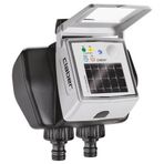Claber 8498 Dual Myaquasolar 2 Çıkışlı Otomatik Sulama Zamanlayıcısı