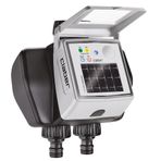 Claber 8498 Dual Myaquasolar 2 Çıkışlı Otomatik Sulama Zamanlayıcısı