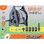 Claber 8945 Kiros Kit Duvara Monte Hortum Makarası