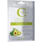 Claderm Avokado Yüz Maskesi 20 ml Kağıt Maske Tüm Cilt Tipleri için Leke Giderici