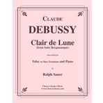 Clair de Lune from Suite Bergamasque for Tuba or Bass Trombone and Piano