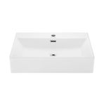 Claire 60 cm Dikdörtgen Duvara Monte Banyo Lavabosu