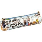 Clairefontaine 812903C Asterix Deri Tek Bölmeli Oval Mavi Kalemlik
