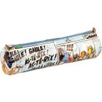 Clairefontaine 812903C Asterix Deri Tek Bölmeli Oval Mavi Kalemlik