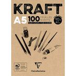 Clairefontaine 96544C Kraft Yapışkan Kenarlı A4 Defter