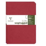 Clairefontaine Age Bag Stapled A4 Çizgili Defter Bordo 733072C