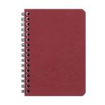 Clairefontaine Age Bag Wirebound 9x14 Çizgili Defter Bordo 785922C