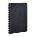 Clairefontaine Age Bag Wirebound 9x14 Çizgili Defter Siyah 785961C