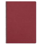 Clairefontaine Age Bag Wirebound A4 Kareli Defter Bordo 781420C