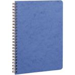 Clairefontaine Age Bag Wirebound A6 Kareli Defter Royal Blue 785924C