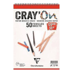 Clairefontaine Cray Ön Üstten Spirallı Çizim 120 gr A3 50 Yaprak Defter