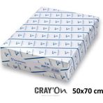 Clairefontaine Crayon Resim Kagidi 200 Gr 50X70 Cm 125Li Paket