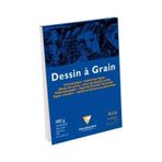 Clairefontaine Dessin A Grain İnce Dokulu 180 gr 30 Yaprak Çizim Bloğu