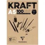 Clairefontaine Kraft 29.7x42 cm 90 gr 100 Yaprak Çizim Blok