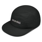 Clakllie Quick Dry 5 Panel Basecap Su Geçirmez Düz Kenar Koşu Şapkası Hafif Spor Kep Ayarlanabilir UPF50+ Kalkan Şapkası, Yapılandırılmamış Dış Mekan Şapkası, CDGE-BSSP2549-Black, Tek Beden