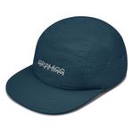 Clakllie Quick Dry 5 Panel Basecap Su Geçirmez Düz Kenar Koşu Şapkası Hafif Spor Kep Ayarlanabilir UPF50+ Kalkan Şapkası, Yapılandırılmamış Dış Mekan Şapkası, CDGE-BSSP2549-Blue, Tek Beden