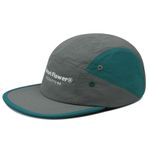 Clakllie Su geçirmez 5 panel beyzbol kepi, erkek, kadın, düz, siperli, beyzbol şapkası, hızlı kurur, Snapback şapka, Leicte Sports Cap UV koruması, yazlık kamyon şoförü şapkası, CDGE-DFB1-Gri, Tek