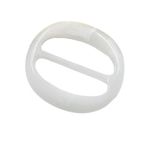 CLALOC İç 30-50mm 10 adet stok reçine desenli yuvarlak reçine kemer tokası ipek eşarp halka klip bel tokası T gömlek kravat klipleri ceket için