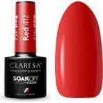 Claresa Kalıcı Oje Parlak Kırmızı 412 5g - Renkli