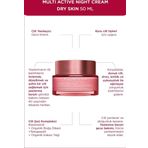 Clarins Multı Actıve Gece Kremi Kuru Ciltler İçin 50 Ml