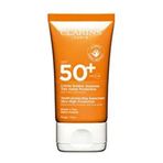 Clarins Sun Face CR Çok Yüksek Koruma SPF 50+ 50 ml Turuncu Güneş Kremi