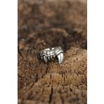 Clariss Ayarlanabilir Diş Tasarımlı Erkek Yüzük