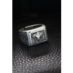 Clariss Ayarlanabilir Medusa Model Erkek Yüzük