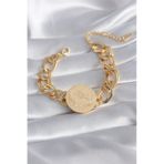 Clariss BB5867 316L Reşat Altın Model Çelik Gold Renk Samanyolu Kadın Bileklik