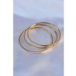 Clariss BJ-BB5361 316L Çelik Gold Renk Ajda Model Kadın 65 mm Bilezik