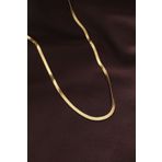 Clariss BJ-BKO6230 316L Çelik Altın Renk 60 cm İtalyan Zincir Kolye