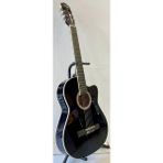 Clariss Ince Kasa Elektro Klasik Gitar (Siyah)