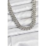 Clariss Pirinç Cuba Chain Gurmet Model Kolye