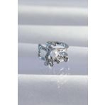 Clariss Pirinç Gümüş Renk İncili Ahtapot Earcuff Küpe